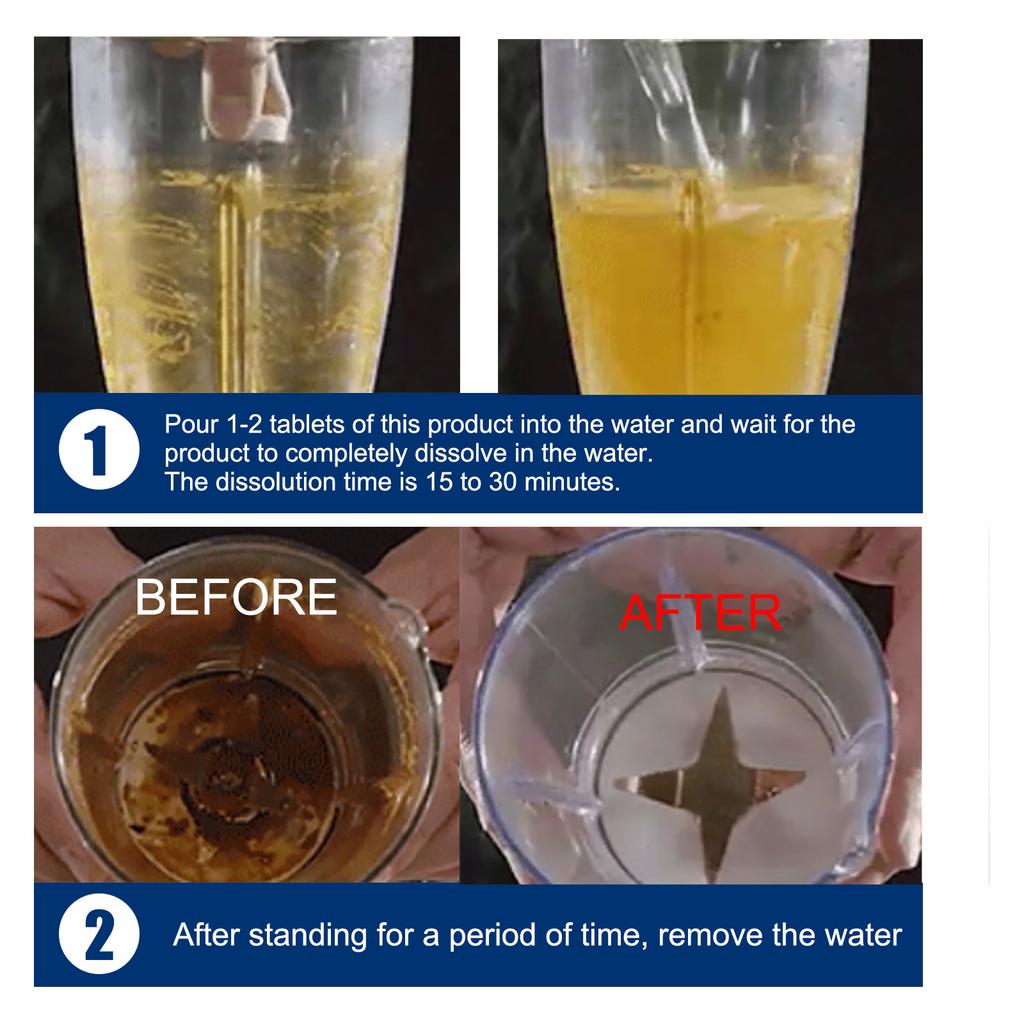 Очиститель масляных пятен для кухни, шипучие таблетки, вытяжка, духовка, сильное пенное моющее средство