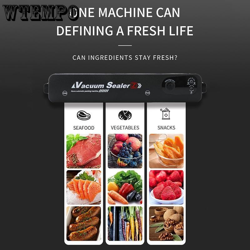 Вакуумный упаковщик для пищевых продуктов Вакуумные пакеты Пластиковый упаковщик Бытовая небольшая пищевая упаковка Автоматический упаковщик