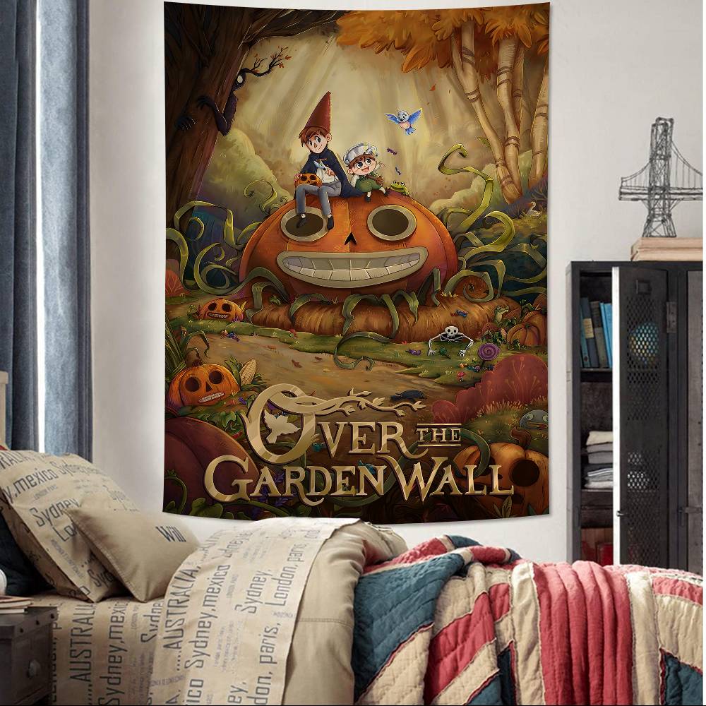 Over The Garden Wall Anime Cartoon Tapestry Bohemian Wall Tapestries Mandala Wall Hanging Sheets