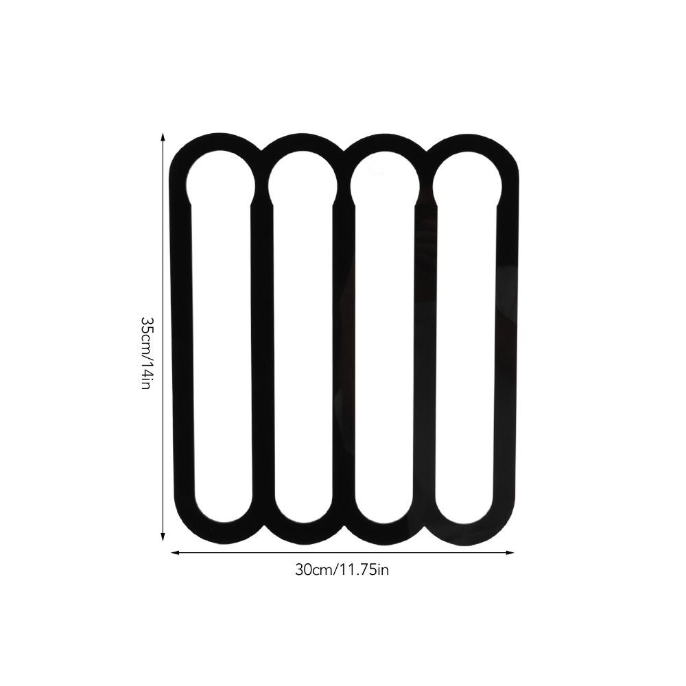 14x11.75 Inches Wall Capsule Holder Durable Plastic Wall Mounted Coffee Holder  For Home Kitchen