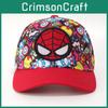 Spider Man Childrens Embroidered Baseball Cap With Sun Protection And Breathable Cotton For Spring Autumn Seasons
