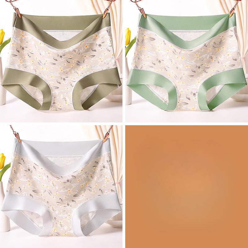 Plus Size Women's Mid Senior Mom Modal Boxer Briefs