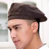 Mesh Men Women Work Wear Bake Hotel Breathable Cook Beret Waiter Cap Kitchen Tools Chef Hats