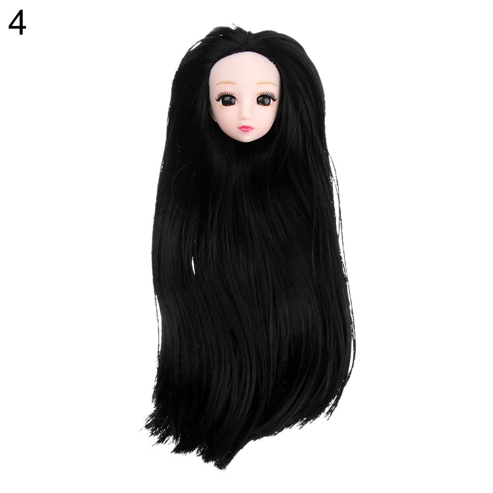 Игрушки Длинные прически 1/6 BJD Кукольная голова DIY Головной убор 30 Кукольные суставы Древние Кукольные аксессуары