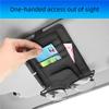Car Visor Organizer Multi-Pocket Pouch Bag Scratch-resistant Auto Visor Holder Card Glasses Storage Holder