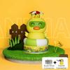 Dinosaur Design Sprinkler Toy Rotating Function Rotating Spray Water Play Water Toy  Outdoor Use
