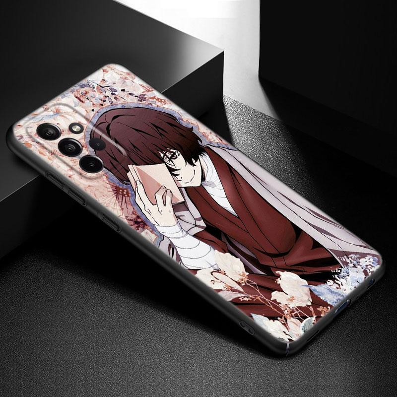 Чехол с изображением аниме Bungou Stray Dogs Dazai Osamu для Samsung A21 A30 A50 A52 S A13 A22 A32 A33 A53 A73 5G A11 A12 A31 A51 A70 A71 A72