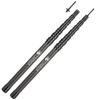 Модернизированный тентовый шест для хранения из углеродного волокна с высоким содержанием углерода, плавная регулировка, максимальный диаметр 33 мм, всего 443 г, набор раздвижных телескопических шестов для палатки [58 см]