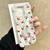 Luxury Design Cute Cherry Bow Fruit Polka Dot Pattern Phone Case For iphone 18 17 Pro Max 16 15 14 13 12 11 X XS 7 8 Women Cover