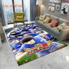 Капитан Цубаса аниме футбол мультфильм ковер ковер для дома гостиная спальня диван коврик декор, детский уголок ковер нескользящий напольный коврик