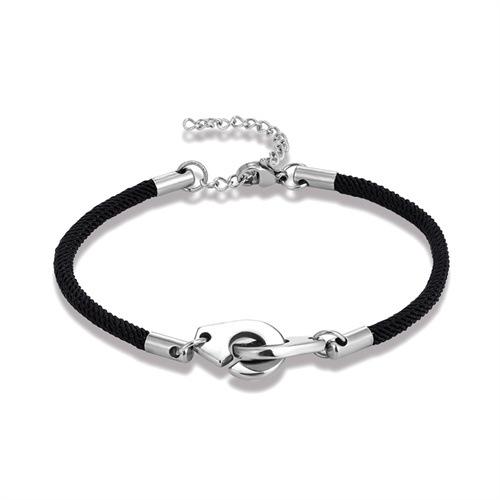 Stainless Steel Handcuffs Bracelet Simple Adjustable Boys And Girls Couple Bracelet