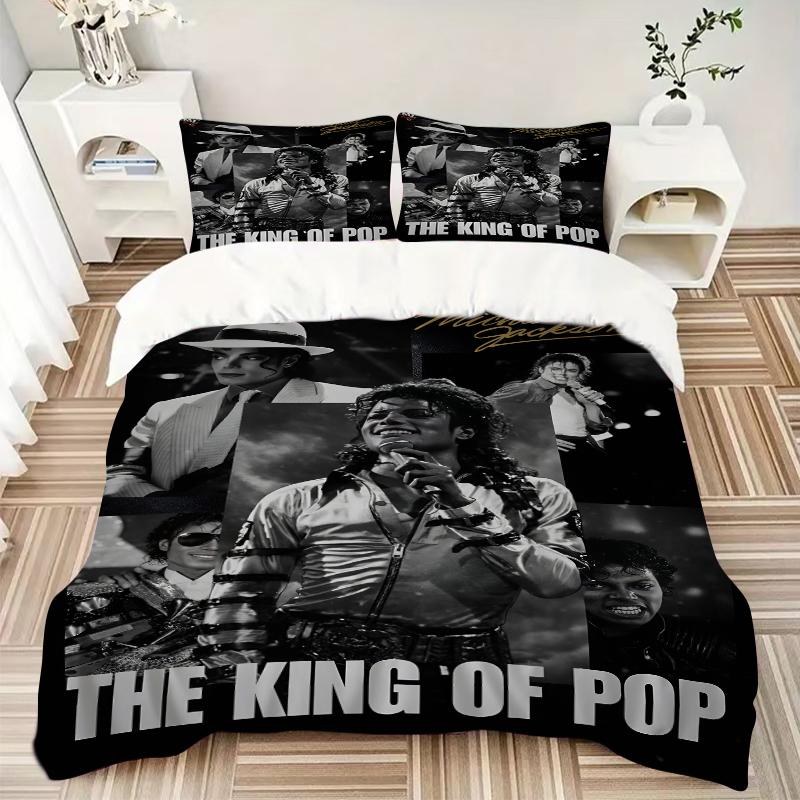3Pcs Pop Legend Bedding Sets For All Sizes New 3D Printed Bed Cover Comforter Duvet Cover Pillowcase Bedroom Decoration