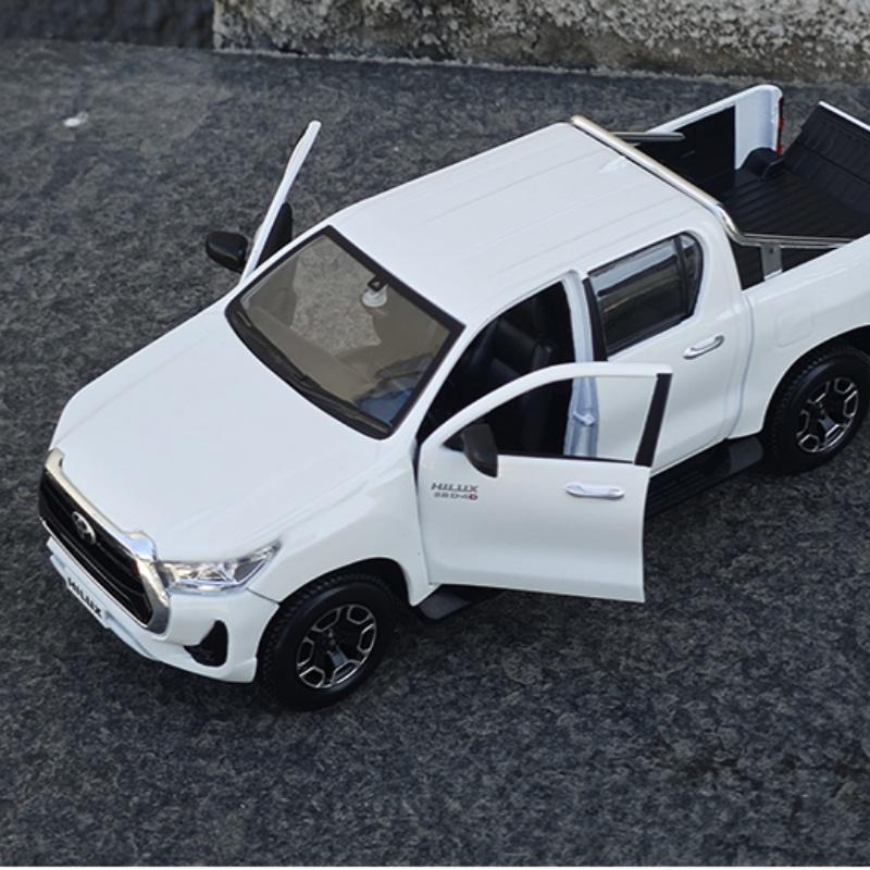 Майсто 1:24 Toyota Hilux Внедорожный Пикап Сплав Масштабная Модель Автомобиля Литьевой Металл Статическая Коллекция Детская Игрушечная Машина Транспортные Средства