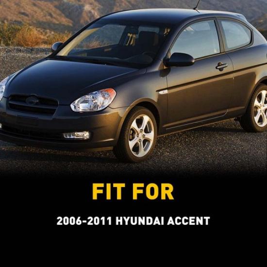 Exterior Door Handle For 2006-2011 Hyundai Accent Front Primed Driver Plastic