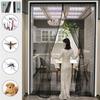 Large Size Magnetic Mosquito Net Summer Anti Bug Fly Door Curtains Mesh Automatic Closing Door Screen Magic Mesh Kitchen Screen