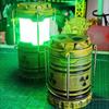 Halloween Nuclear Reactor Night Light 3D LED Novelty Lamp for Couples Glowing Bedroom Decoration Quirky Science Theme Gift Prop