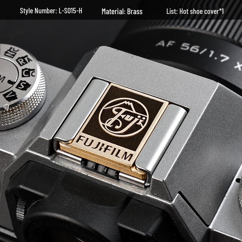 Hot Shoe Cover & Shutter Button Cap for Fujifilm XT50, X100VI, XT30 II, XM5, Nikon ZF Cameras