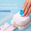 Binding Embossing Tool Punching Mini Paper Punch Mini DIY Paper Puncher  School Office Supply