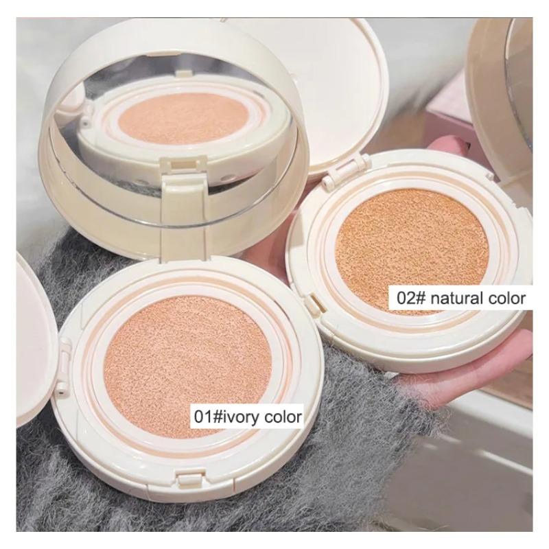 2 в 1 двухслойная пудра-кушон Clear Natural Lasting Brightening Gege Bear Makeup Concealer Loose Powder Cushion Cream