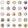50 Hand-Drawn Cartoon Jungle Animals Mix And Match Graffiti Stickers Waterproof Stickers Decorative Skateboard Water Glasses