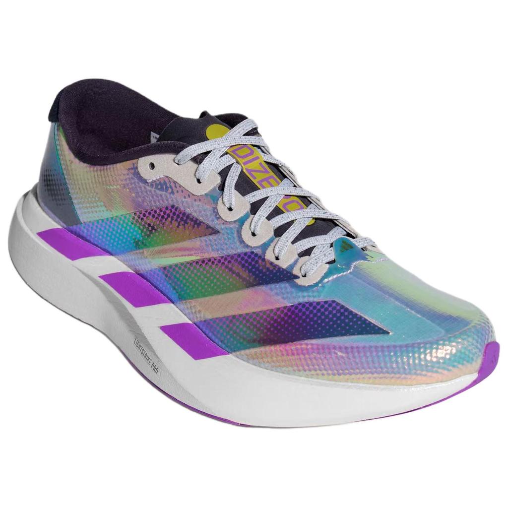 Adidas Adizero Evo SL Скользкие, Износостойкие, Упругие Марафонские Беговые Кроссовки Унисекс Фиолетовые KI1519