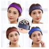 Absorbent Hair Dye Headband - Adjustable Towel Wrap for Salon & Home Use