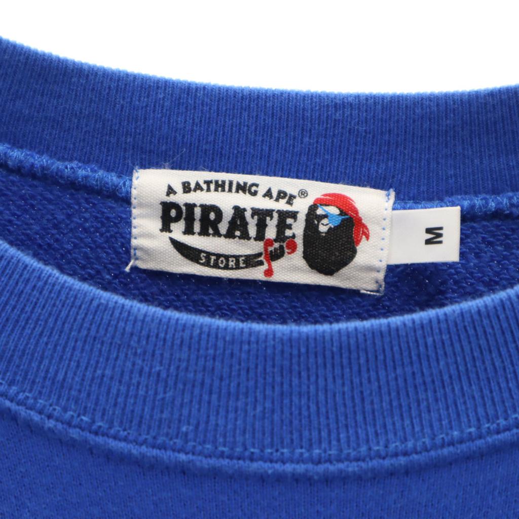 A Bathing Ape Свитшот с длинным рукавом M Синий PIRATE STORE Мужской Б/У