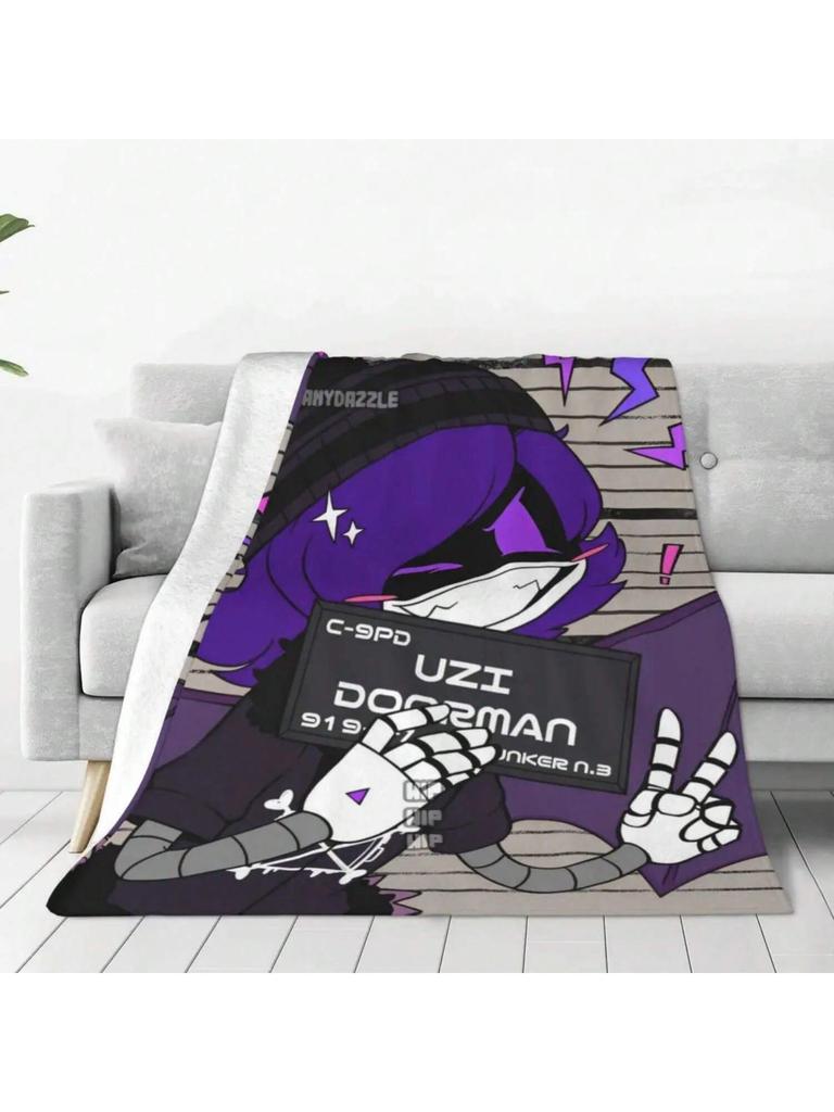 Drones Anime Blanket Soft Warm Fashion Plush Throw Blanket For Couch Chair Sofa Bed Travel Office Flannel Bedspread Bed