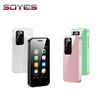 Soyes Мини-смартфон Mi12, 2,5-дюймовый HD-дисплей, две SIM-карты, Android 6,0, 1 ГБ ПЗУ, 8 ГБ, 1580 мАч, 3G, Android-телефон