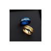 [sakuto] ring men's ring stainless simple silver black gold blue Issues 11-29 dragon (blue, 19)