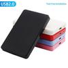 Внешний корпус для жесткого диска 2,5 дюйма USB 2.0 SATA, без инструментов, для HDD/SSD 7 мм/9,5 мм, для аксессуаров ноутбука