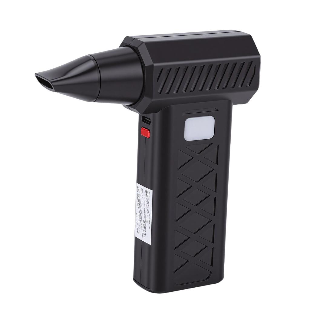 Duster LED Digital Display High Power High Speed Portable Electric Blower Duster with Emergency Light for Outdoor Travel