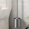 Wall Mounted Toilet Cleaning Brush Long Handle Bathroom Cleaning Tools Toilet Brush Holders