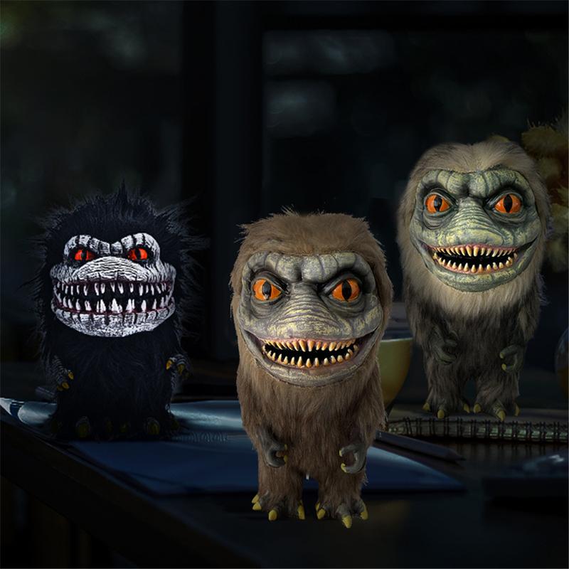 Хэллоуин Мягкие игрушки Плюшевая кукла Жуткий реквизит Готическая плюшевая игрушка Милый Креативный Калико Животное Монстр Игрушки Фигурка Украшение Подарки