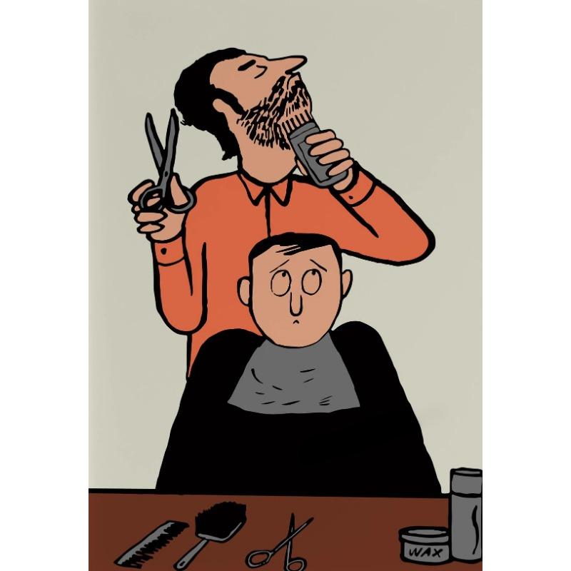 Жан Жюльен Мультяшный Юмор Плакаты Смешная Современная Жизнь Поп-арт Искусство Живопись Картина Стена Интересная Гостиная Домашний Декор Подарок