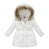 Stay Warm Look Stylish Girls Hooded Jacket with Down Alternative Padding Winter