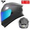 DOT 3C Certified Full Face Motorcycle Helmet Men Women All-Season Riding Safety Gear With Multiple Visor Options