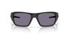 Oakley Sunglasses Matte Black Frame Prizm Grey 60mm Men's 0OO9486, (Front), Lens,