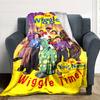 Wiggles Customize Your Name Blanket Throw Customizable Blanket Warmthful Decor Versatile for Picnics Office Chair Home Decor Living Room