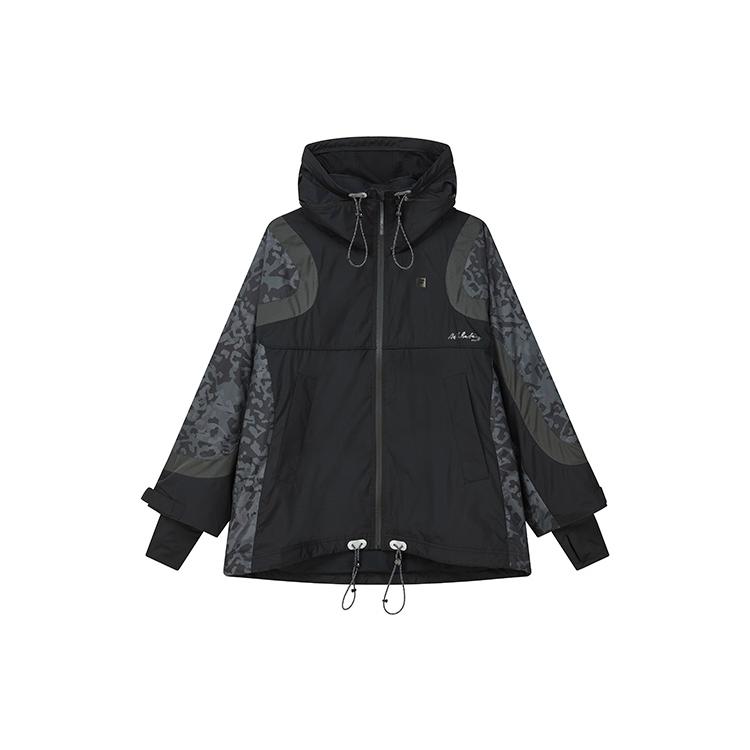New FILA Jacket Women's Pitch Black A11W211702F-BK