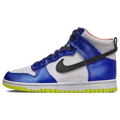 Dunk High Blue Satin Женские кроссовки White Racer-Blue Atomic-Green DV2185-100