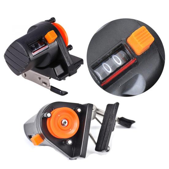 Счетчик глубины для лески, легкий портативный рыболовный инструмент, точное считывание, аксессуары для счетчика лески