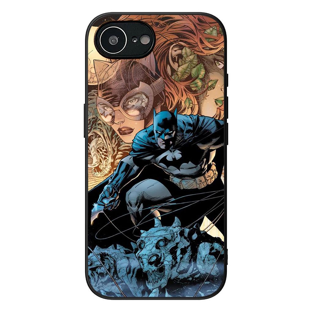 Бэтмен Брюс Уэйн DC Comics Чехол для телефона Бэтмен для Xiaomi Poco C75 C65 C71 C85 X7 X6 X5 M6 M7 F7 F8 Ultra F6 Pro Мягкий чехол