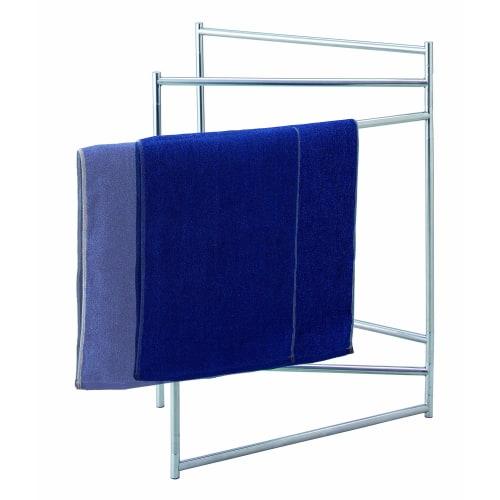 Tenma Indoor Clothes Drying Rack, Towel Stand, Durable and Beautiful, Easy to Assembly, Simply Insert, Laundry Drying Rack, Portable and Compact Stora