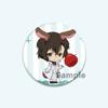 32/44/58mm Anime Bungou Stray Dogs Brooch Cartoon Metal Badge for Backpack Clothes Jewelry Accessories Dazai Osamu Nakajima Atsushi Pin