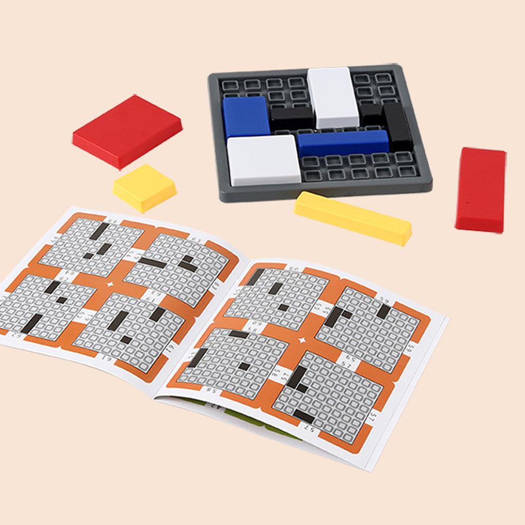Educational Building Blocks Puzzle For Kids Logic Training Toy Safe ABS Material Family Interactive Game