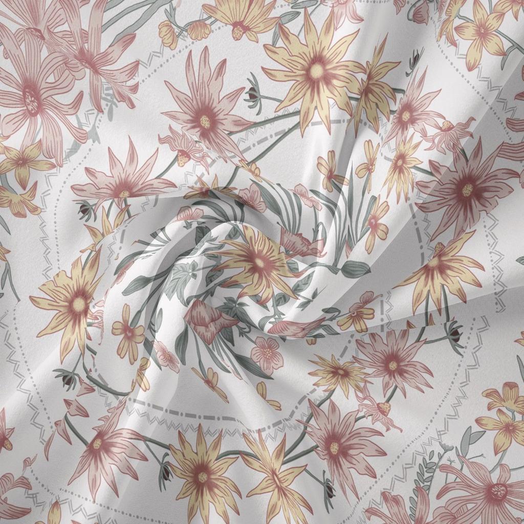 Мандала Цветочный медальон Гобелен, Эскиз Цветочного Растения Бохо Настенный Ковер, Богемный Хиппи Гобелены для Спальни Гостиной Общежития Домашний Декор