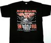 Футболка VAN HALEN 1980 World Invasion Tour Потертая футболка 100% Хлопок Мужская Новая Унисекс Футболка