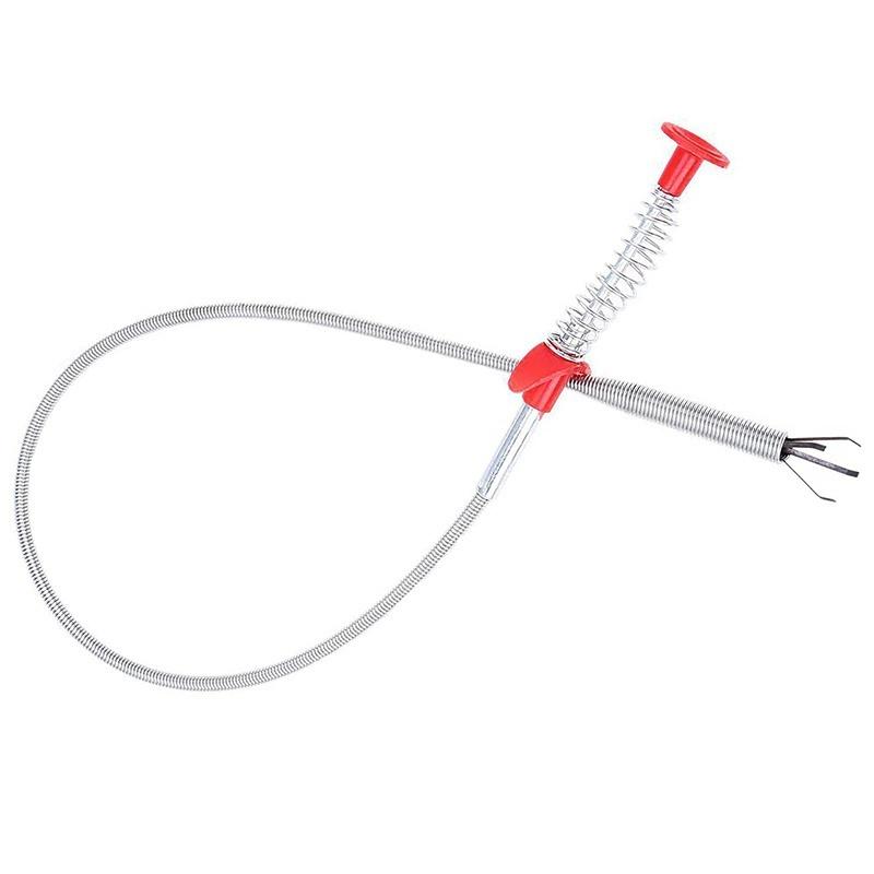 Long Reach Flexible Claw Screw Drain Sink Key Pick Up Tool Grabber Cleaner 60cm
