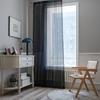 Hand-Crochet Blackout Sheer Curtains - Vintage Openwork Drapes with Rustic Charm for Bay Window & Cottage Style Homes (Balcony/Living Room)